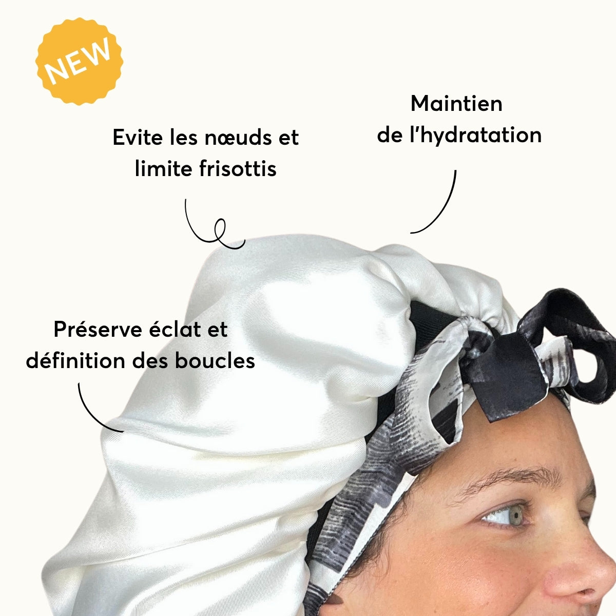 Bonnet 100% soie
